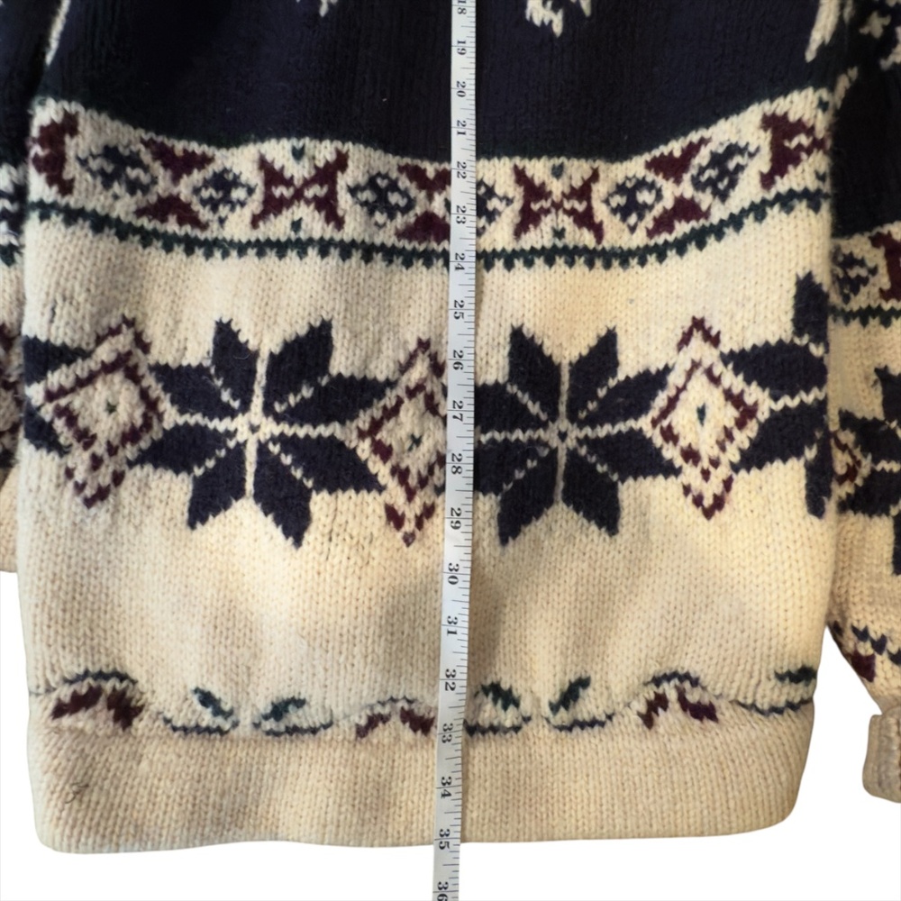 RARE Polo Ralph Lauren Hand-Knit Cardigan – Deer Stag - Picture 7 of 8